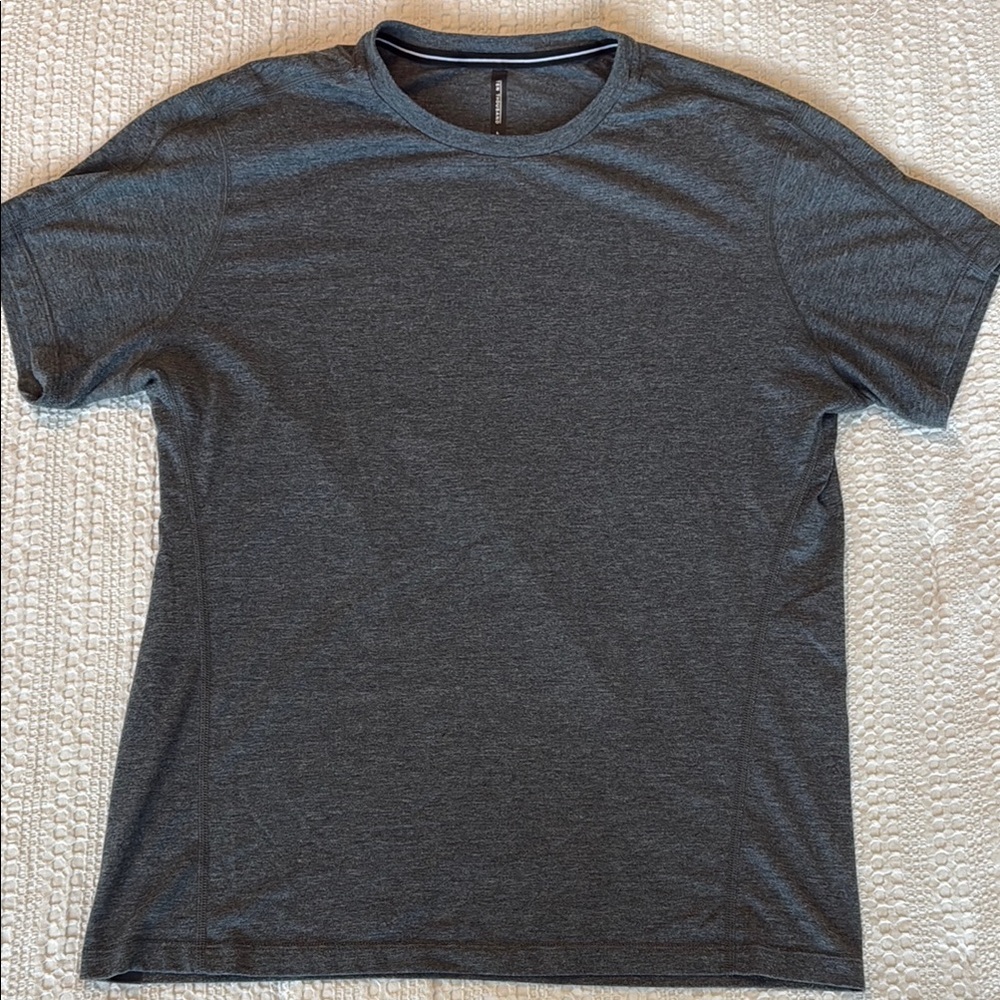 Ten Thousand Gray Short Sleeve Tee Heathered Crew Neck - “The Durable Shirt”